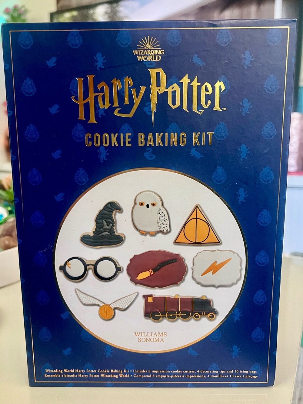 WILLIAMS SONOMA WIZARDING WORLD HARRY POTTER COOKIE BAKING DECORATING KIT new